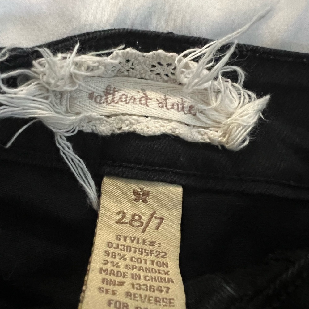 Altar'd State Black Jean Shorts - Picture 3 of 3